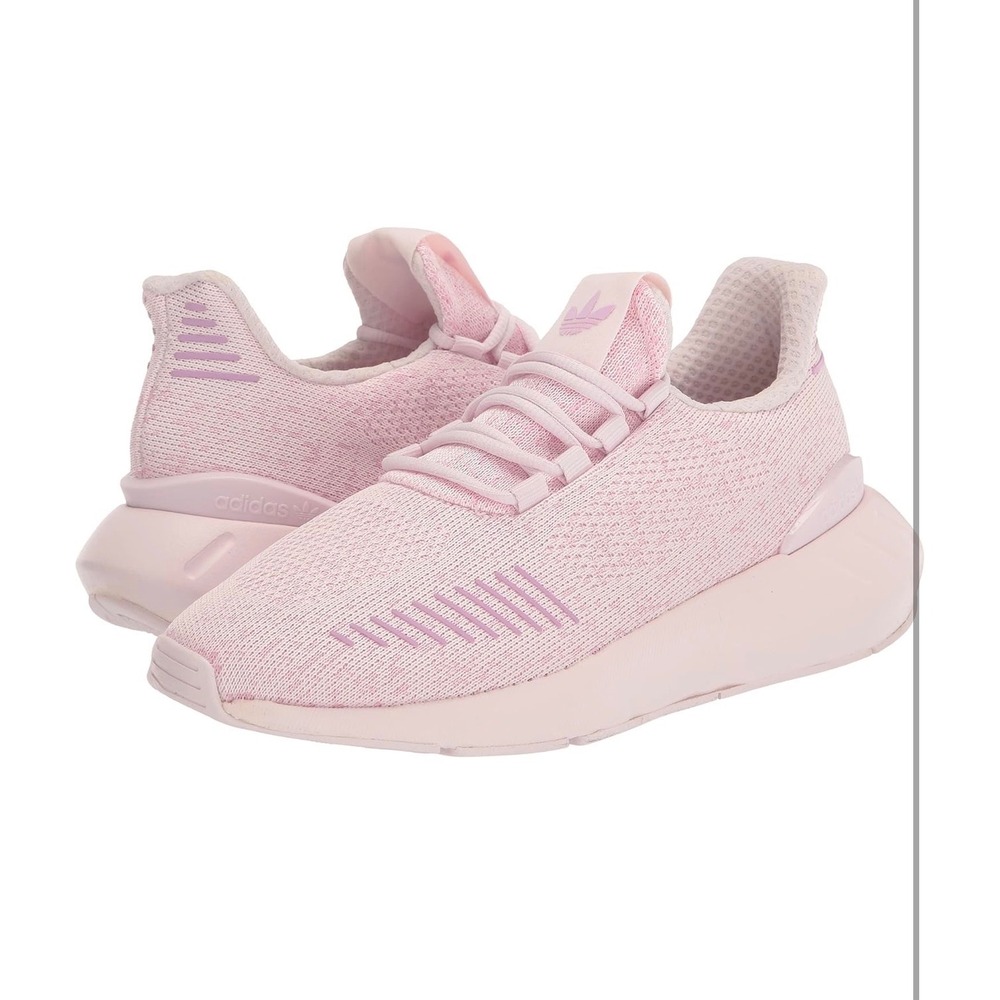Adidas Swift Run 22 Sneakers Women Pink Excellence‎ Knit Lace Up Sz 9.5